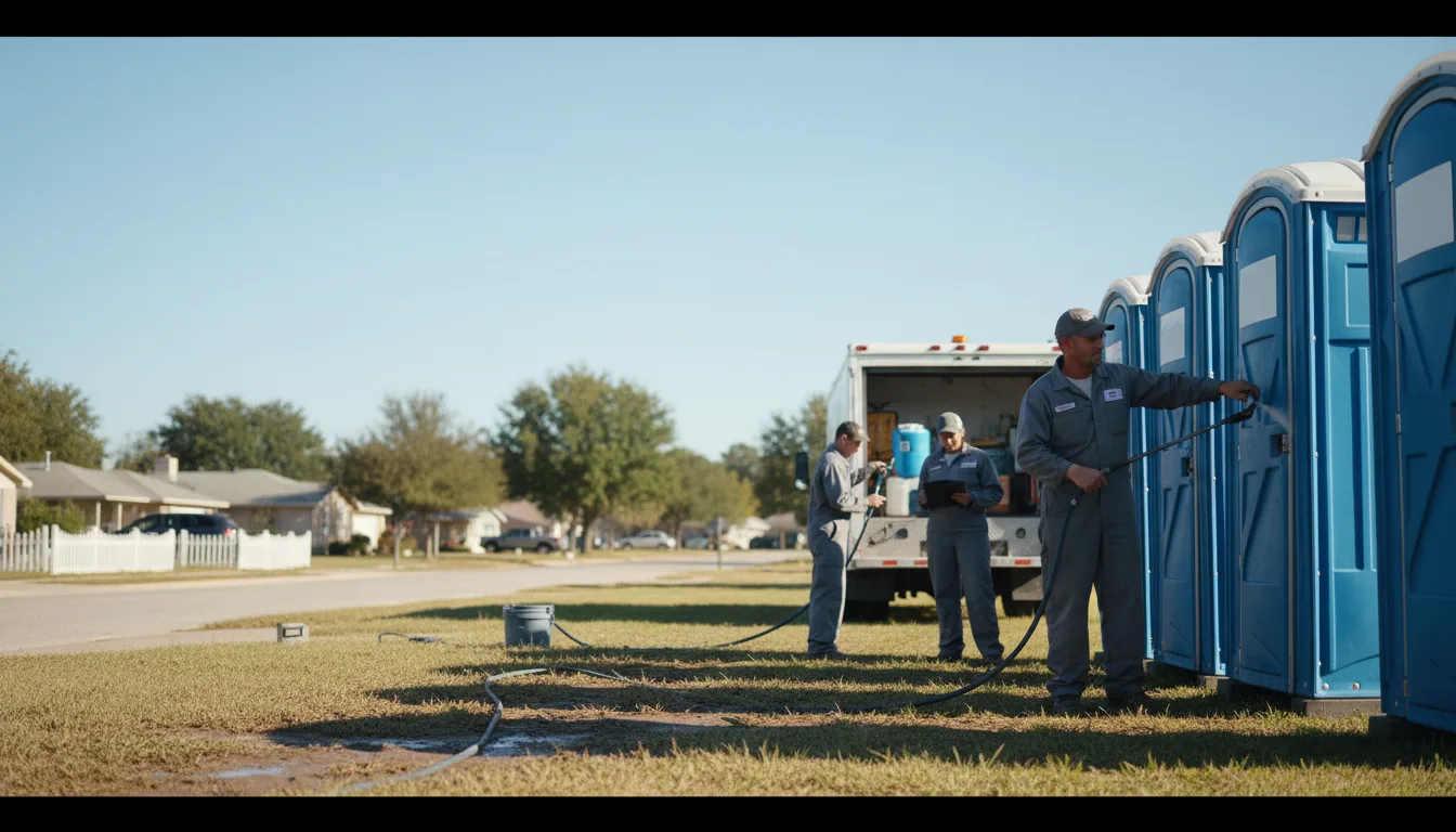 Long-Term Portable Toilet Rental in Gibson Island, MD near me